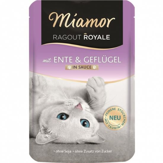 Miamor Ragout Royale in Soße 100g - Huhn & Lachs