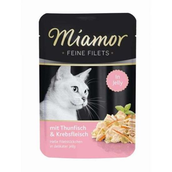 Miamor Feine Filets PB 100g - Thun & Calamari