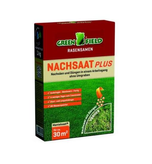 Greenfield Nachsaat Plus - 1 kg Faltschachtel