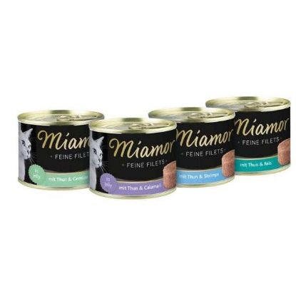 Miamor Feine Filets 185g - Thunfisch & Gemüse