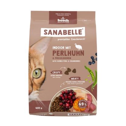 Sanabelle Indoor mit Perlhuhn - 2 kg