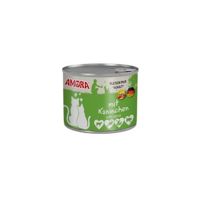Amora Cat Dose Fleisch Pur mit Kaninchen - 400g