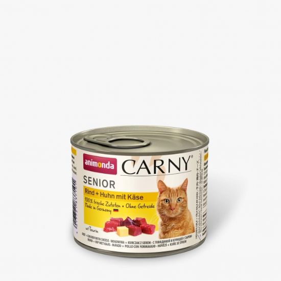 Animonda Cat Dose Carny Senior Rind & Huhn & Käse - 400 g