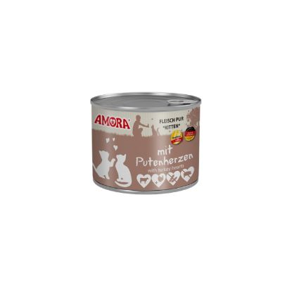 Amora Cat Dose Katzenkinder mit Putenherzen - 200g