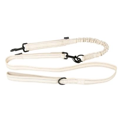 Duvoplus EXPLOR Ultimate Fit 2in1 Leine Fashion - antique white - 180cm - 25mm