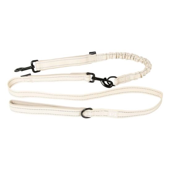 Duvoplus EXPLOR Ultimate Fit 2in1 Leine Fashion - antique white - 180cm - 25mm