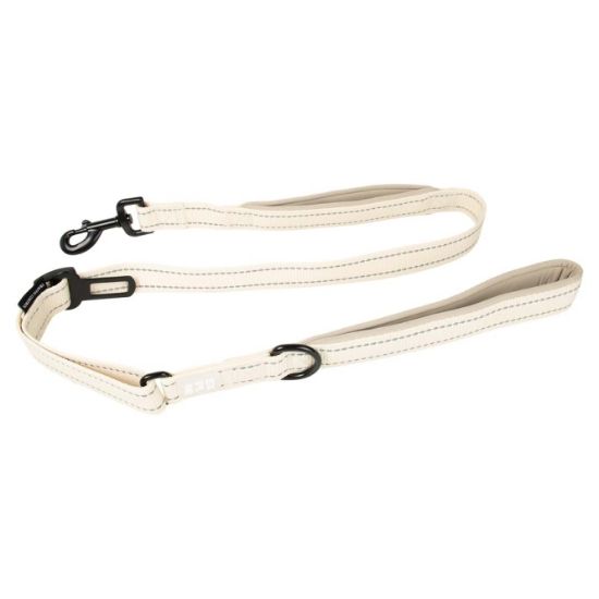 Duvoplus EXPLOR Ultimate Fit On-The-Road-Leine Fashion - antique white - 130cm - 16mm