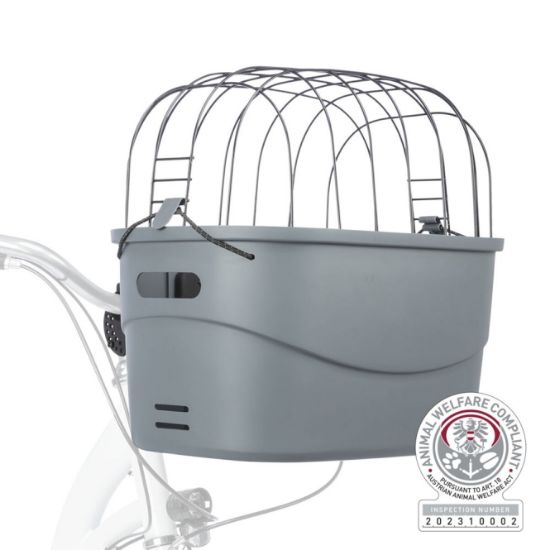 Trixie Front-Fahrradkorb aus Kunststoff