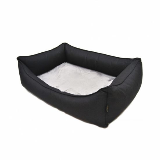 Lebon Hundebett Noah PLUS - Schwarz - 80 x 60 cm