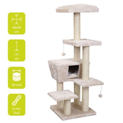 EBI Kratzbaum North Dakota - Creme