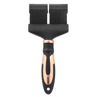 EBI Noir flexible Slicker-Bürste - 21 x 9,5cm