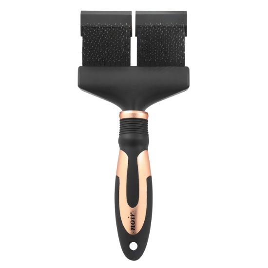 EBI Noir flexible Slicker-Bürste - 21 x 9,5cm