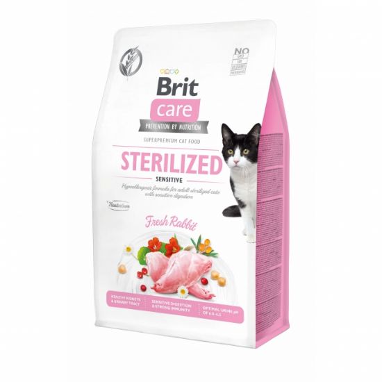 Brit Care Cat Grain-Free - Sterilized - Sensitive - 2kg