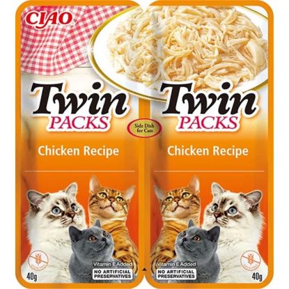 Inaba Ciao TwinPack Chicken in Chicken Broth 2x40g