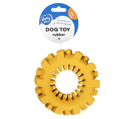 Duvoplus Kauspielzeug Griplay Reifen - Gelb
