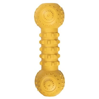 Duvoplus Kauspielzeug Griplay Dumbbell - Gelb