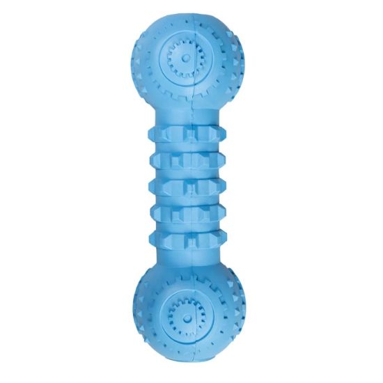 Duvoplus Kauspielzeug Griplay Dumbbell - Blau