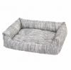 Duvo Hundebett Cliff rechteckig - grau - 110 x 85 x 22 cm