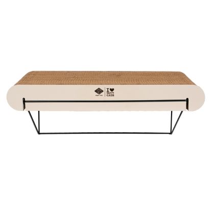 D&D Wandregal aus Pappe David - braun/beige - L - 60x29x24cm