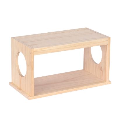 Duvoplus Sandbad aus Holz/Plexiglas