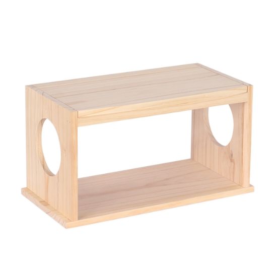 Duvoplus Sandbad aus Holz/Plexiglas