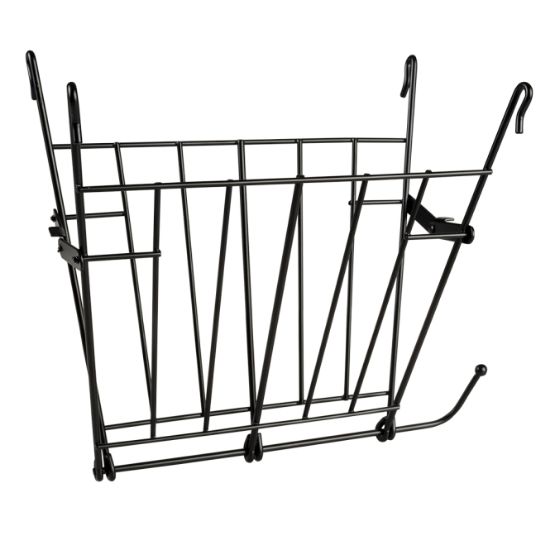 Duvoplus Heuraufe aus Metall - schwarz