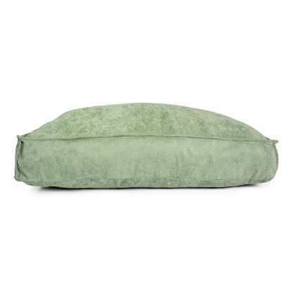 Duvoplus Kissen Velvet rechteckig - grün - 56x40x13cm