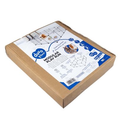 Duvoplus modulares Kleintiergehege - schwarz