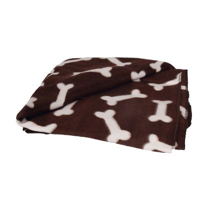 Karlie Flamingo Fleecedecke Milda - 100 x 70 cm - Braun