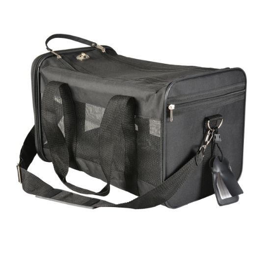 Duvoplus Reisetasche Nylon - schwarz - M - 50 x 27 x 29cm - max. 7kg