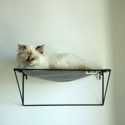 D&D Wandhängematte Otis - grau