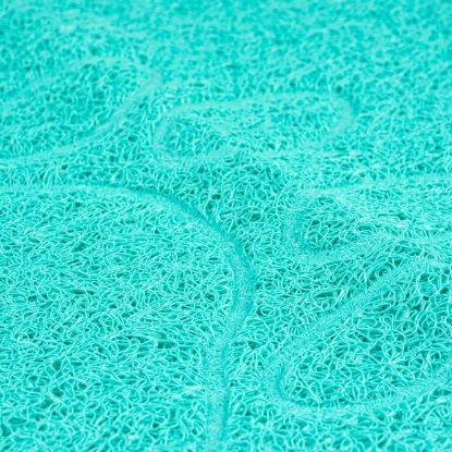 Duvoplus Toiletten-Vorleger rund - petrolblau