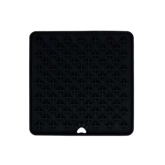 Lick Mat Cross - grau