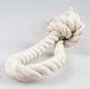 Duvoplus ECO Baumwollseil mit 2 Knoten & Schlaufe - weiß