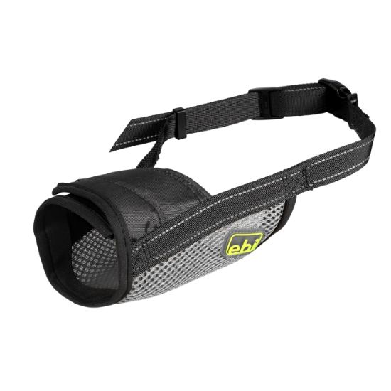 EBI Netz-Maulkorb - schwarz - S - 14-28cm / Ø16-20cm