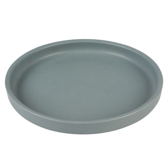 Duvoplus flacher Keramiknapf Stone Hush - blau